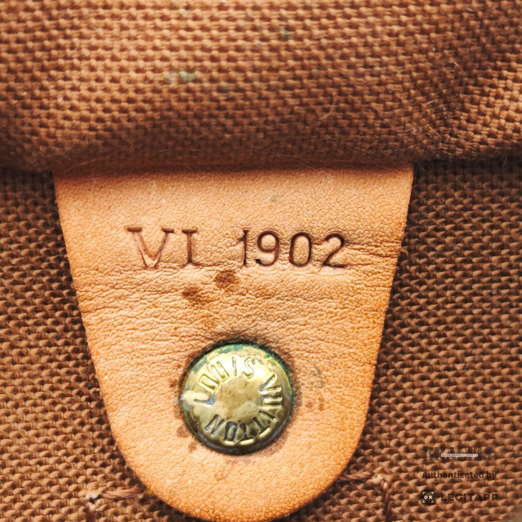 LOUIS VUITTON Speedy 25 M41528 Hand Bag Monogram Canvas Brown 【ImportFeeFREE】