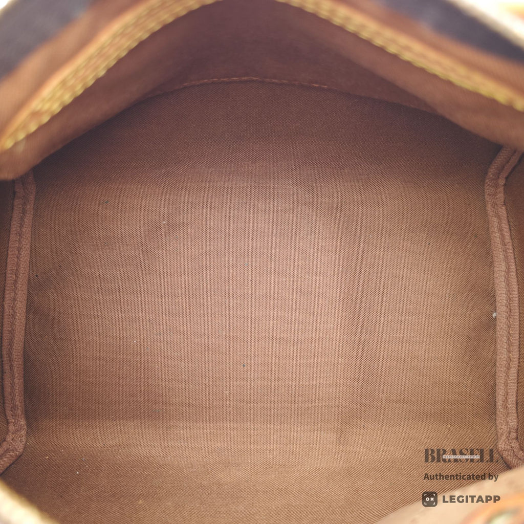LOUIS VUITTON Speedy 25 M41528 Hand Bag Monogram Canvas Brown 【ImportFeeFREE】