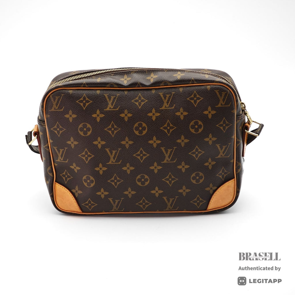 LOUIS VUITTON Nil Monogram Canvas Brown Shoulder Bag M45244 【ImportFeeFREE】