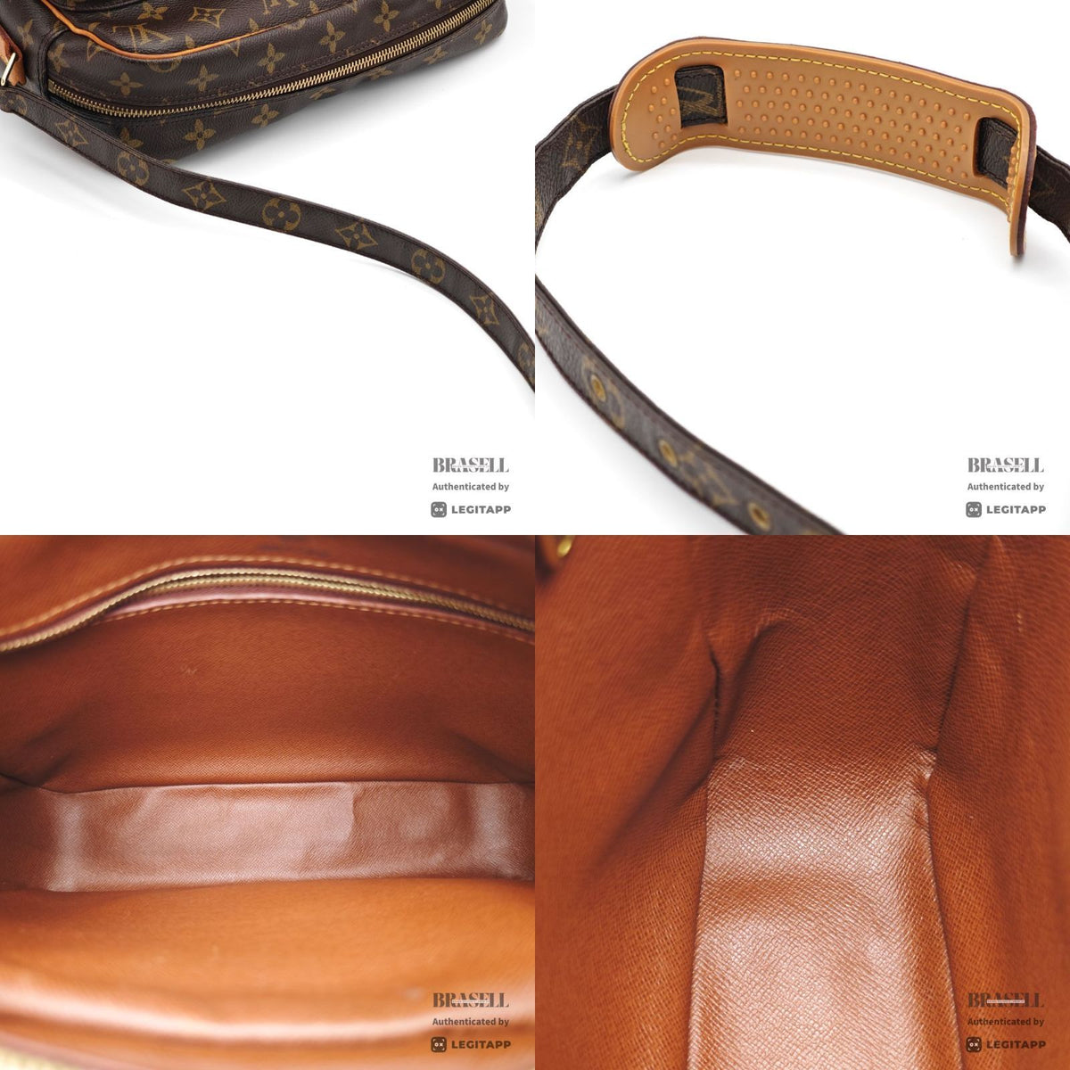 LOUIS VUITTON Nil Monogram Canvas Brown Shoulder Bag M45244 【ImportFeeFREE】