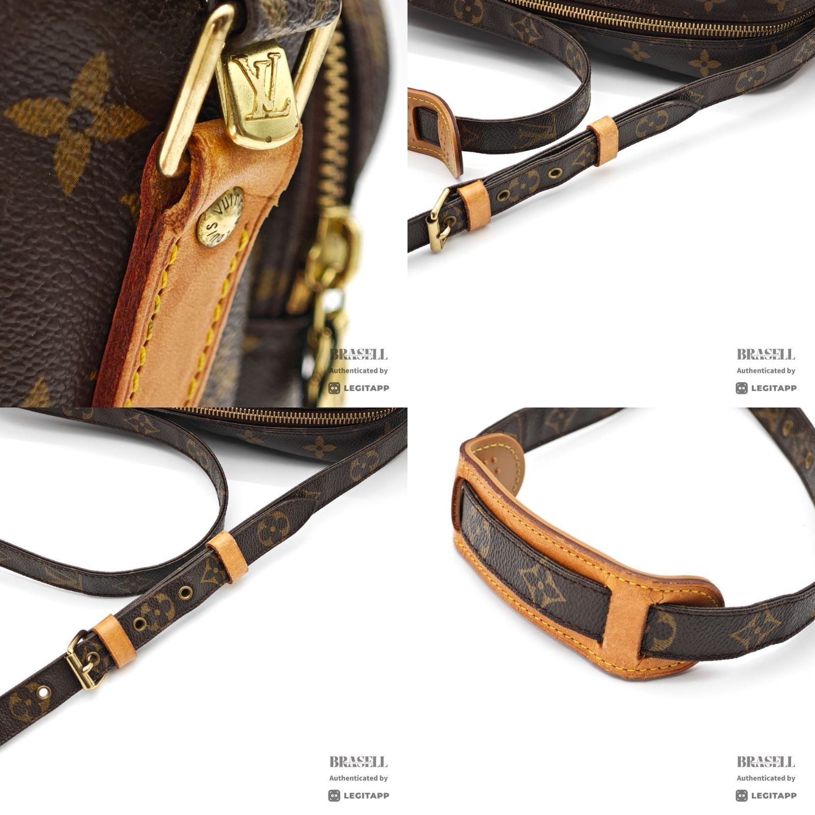 LOUIS VUITTON Nil Monogram Canvas Brown Shoulder Bag M45244 【ImportFeeFREE】