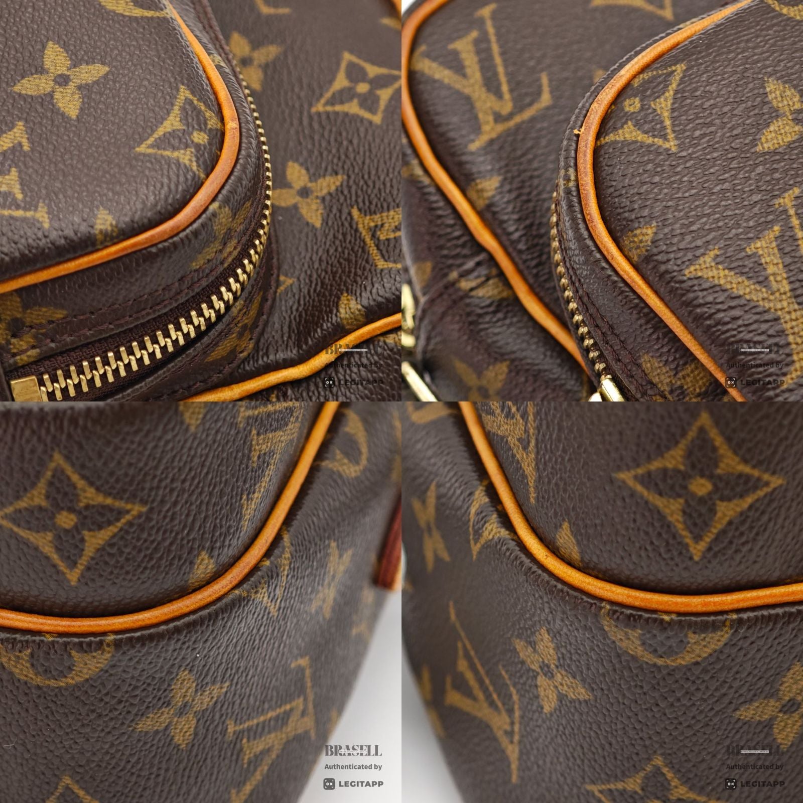 LOUIS VUITTON Nil Monogram Canvas Brown Shoulder Bag M45244 【ImportFeeFREE】