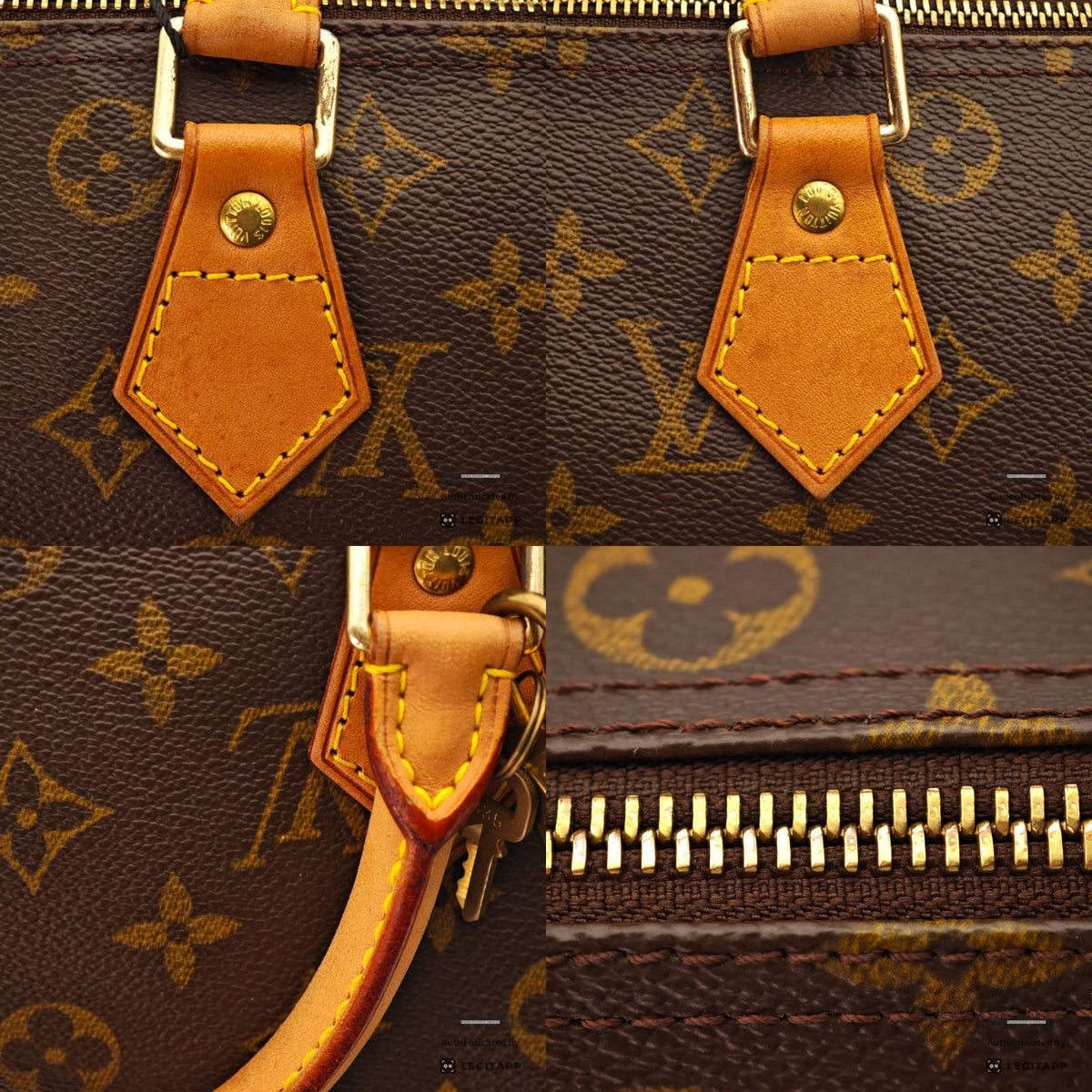 LOUIS VUITTON Speedy 30 M41108 Hand Bag Monogram Canvas Brown 【ImportFeeFREE】