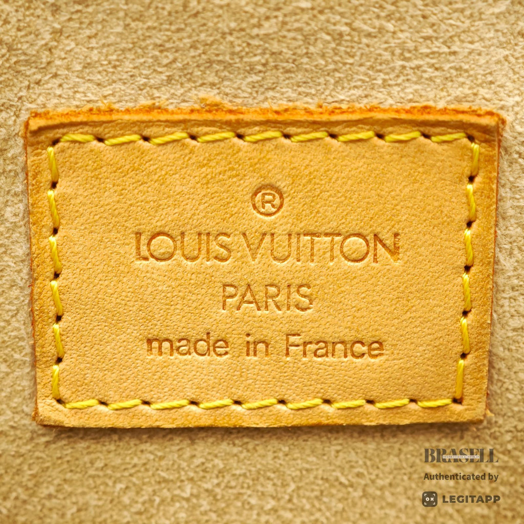 LOUIS VUITTON Monogram Manhattan PM Handbag Brown Unisex【ImportFeeFREE】