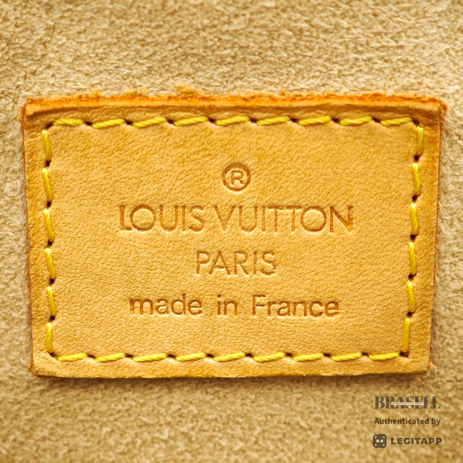LOUIS VUITTON Monogram Manhattan PM Handbag Brown Unisex【ImportFeeFREE】