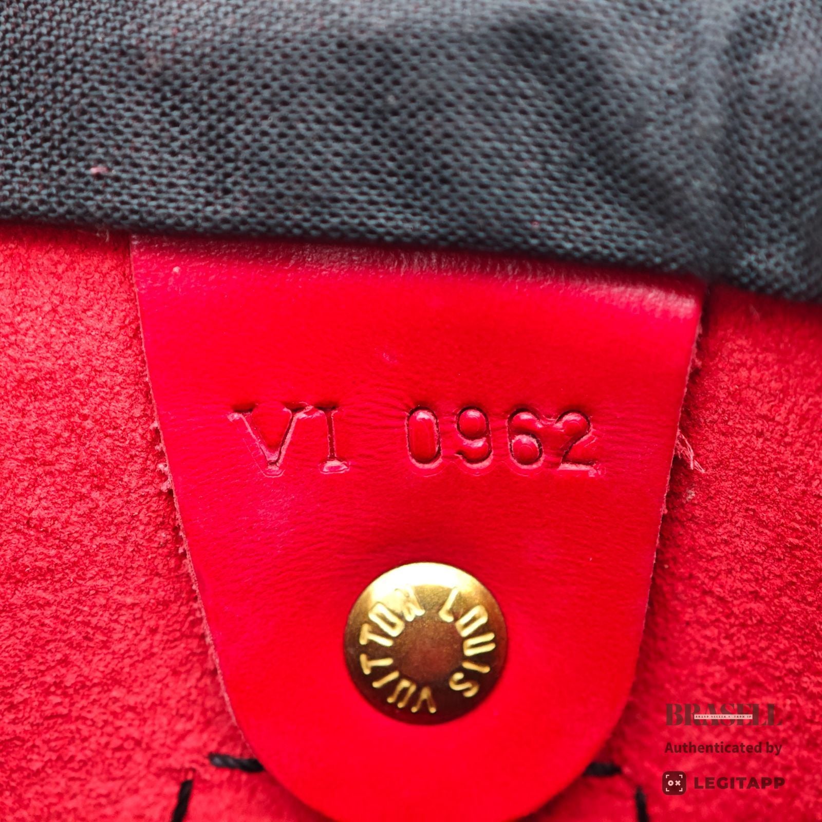 LOUIS VUITTON Speedy 30 Hand Bag Red M43007 Epi Leather VI0962 【ImportFeeFREE】