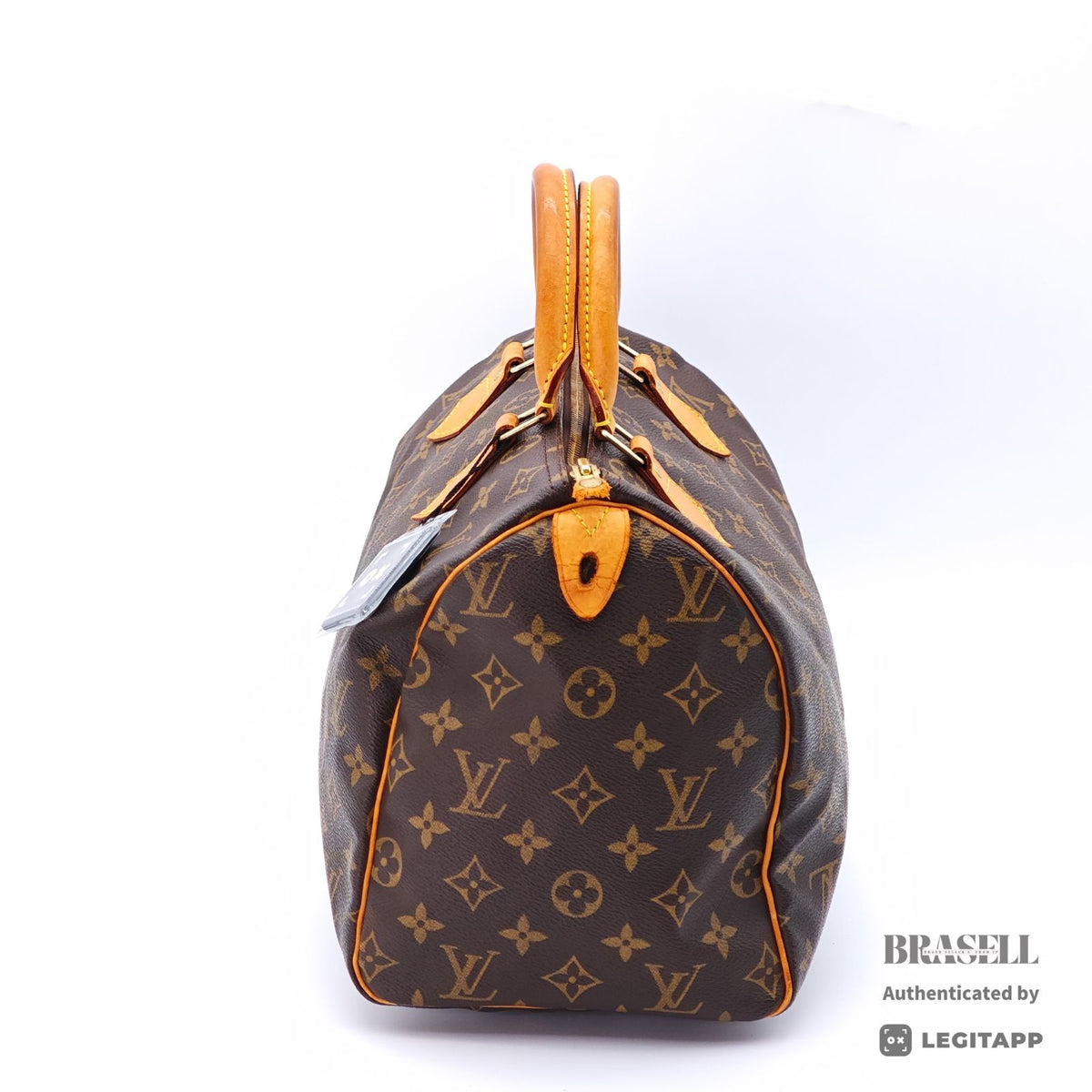 LOUIS VUITTON Speedy 30 M41526 Monogram Canvas Handbag Brown 【ImportFeeFREE】