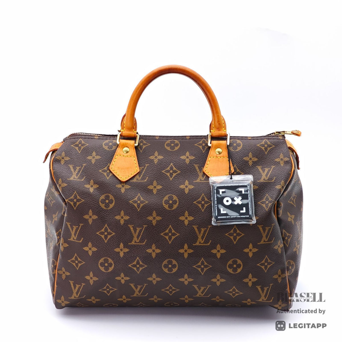 LOUIS VUITTON Speedy 30 M41526 Monogram Canvas Handbag Brown 【ImportFeeFREE】
