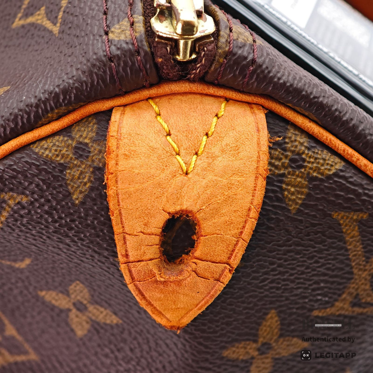 LOUIS VUITTON Speedy 30 M41526 Monogram Canvas Handbag Brown 【ImportFeeFREE】