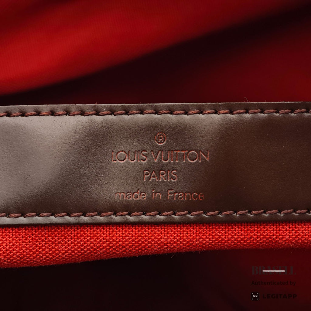 LOUIS VUITTON Naviglio N45255 Shoulder Bag Brown Damier Canvas 【ImportFeeFREE】