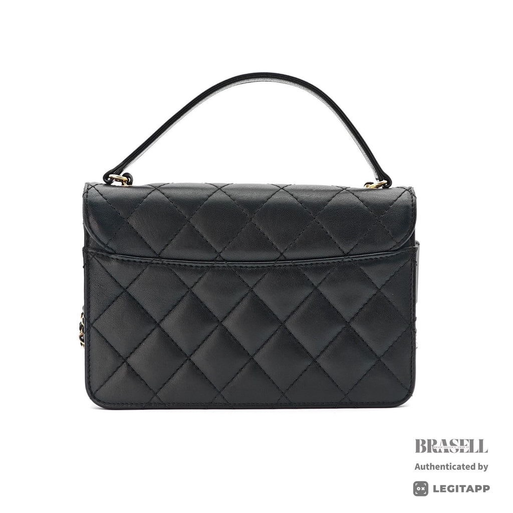 CHANEL Beauty Lock Matelasse Chain Shoulder Bag Flap 【ImportFeeFREE】