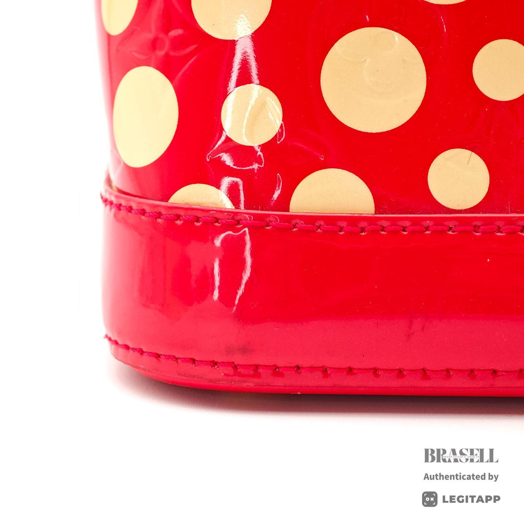 LOUIS VUITTON Yayoi Kusama Dot Infinity M91423 Handbag Red【ImportFeeFREE】