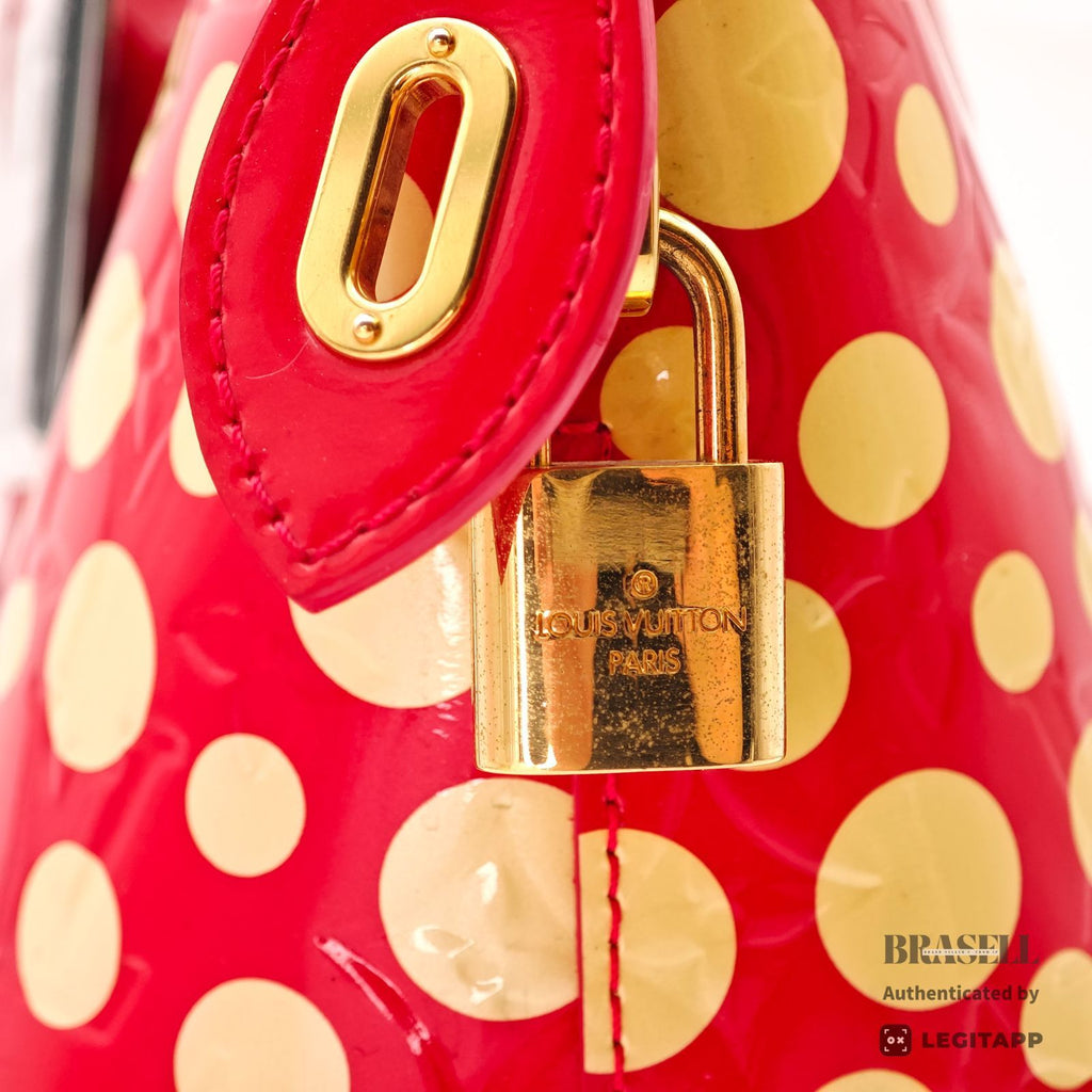 LOUIS VUITTON Yayoi Kusama Dot Infinity M91423 Handbag Red【ImportFeeFREE】
