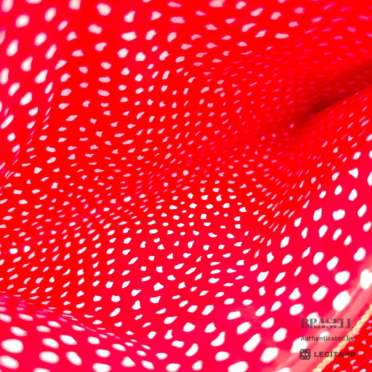 LOUIS VUITTON Yayoi Kusama Dot Infinity M91423 Handbag Red【ImportFeeFREE】