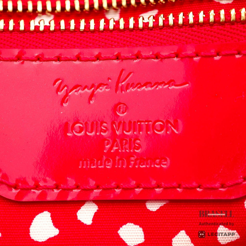 LOUIS VUITTON Yayoi Kusama Dot Infinity M91423 Handbag Red【ImportFeeFREE】