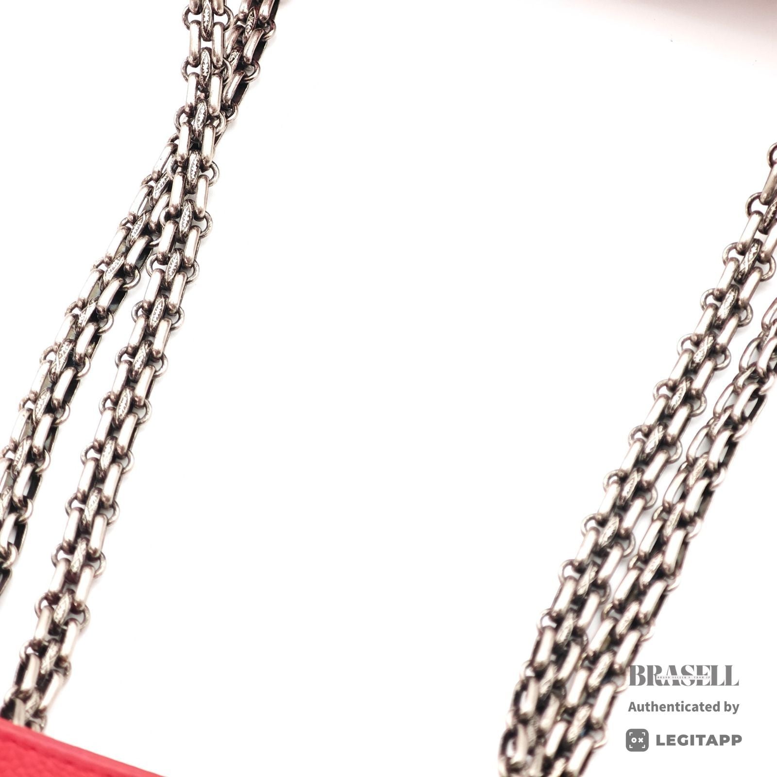 CHANEL 2.55 Chain Tote Bag Red Leather Bag Women's【ImportFeeFREE】