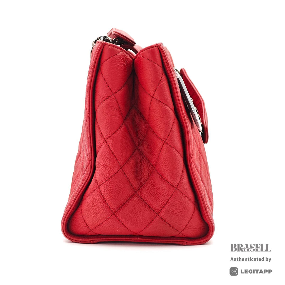 CHANEL 2.55 Chain Tote Bag Red Leather Bag Women's【ImportFeeFREE】