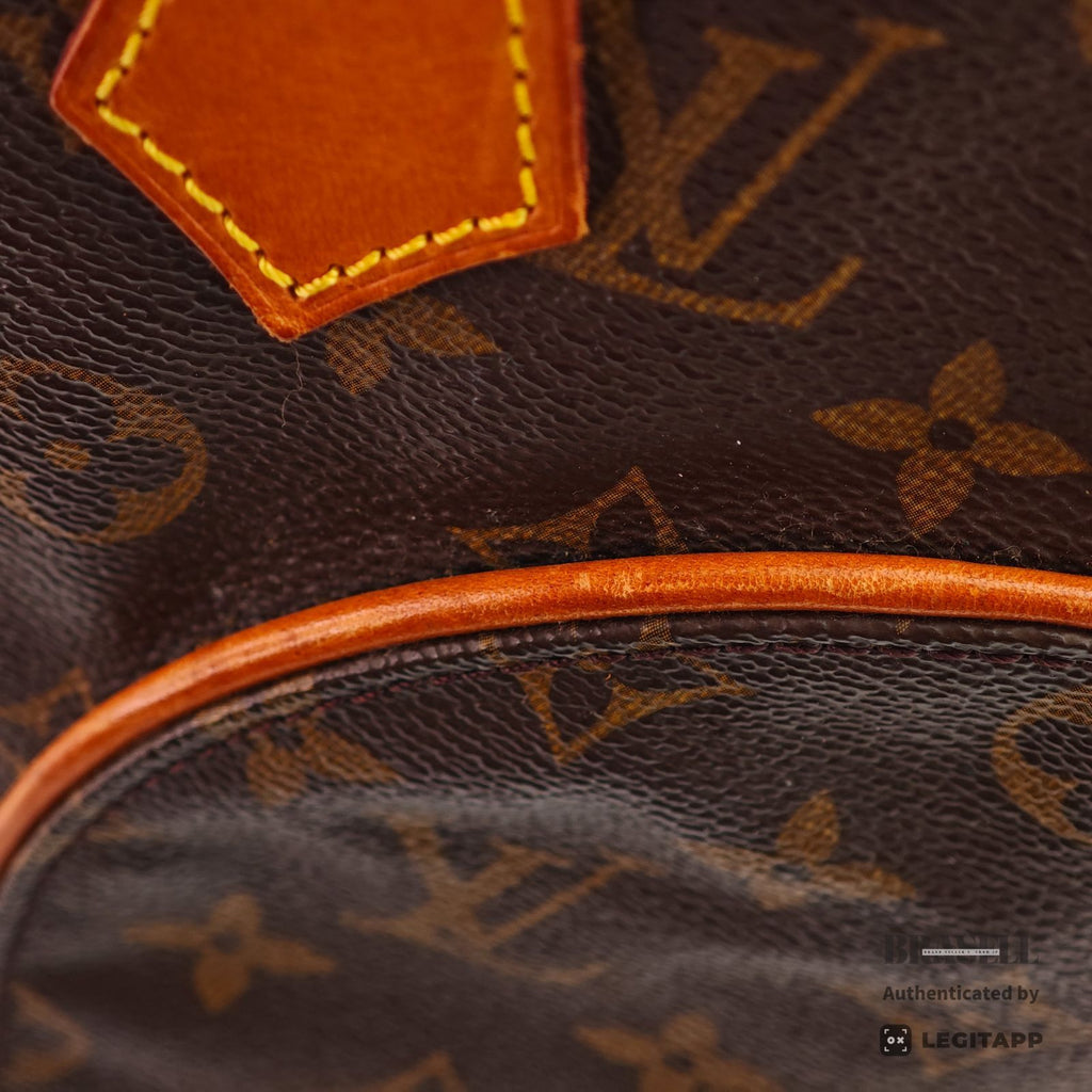 LOUIS VUITTON Monogram Ellipse MM M51126 Handbag Brown Women's【ImportFeeFREE】