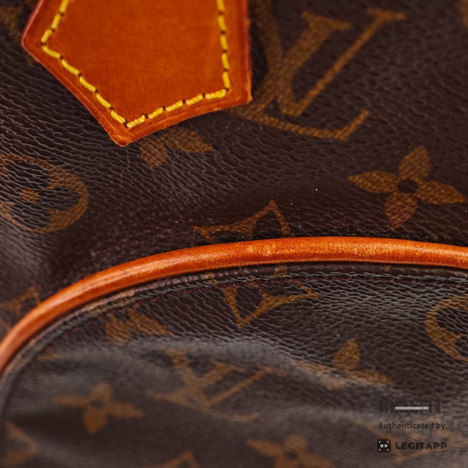 LOUIS VUITTON Monogram Ellipse MM M51126 Handbag Brown Women's【ImportFeeFREE】