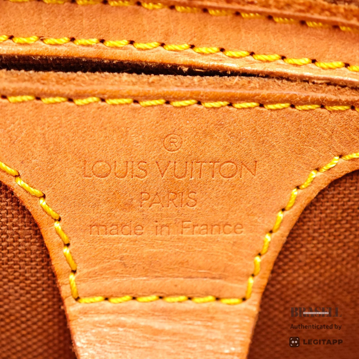 LOUIS VUITTON Monogram Ellipse MM M51126 Handbag Brown Women's【ImportFeeFREE】