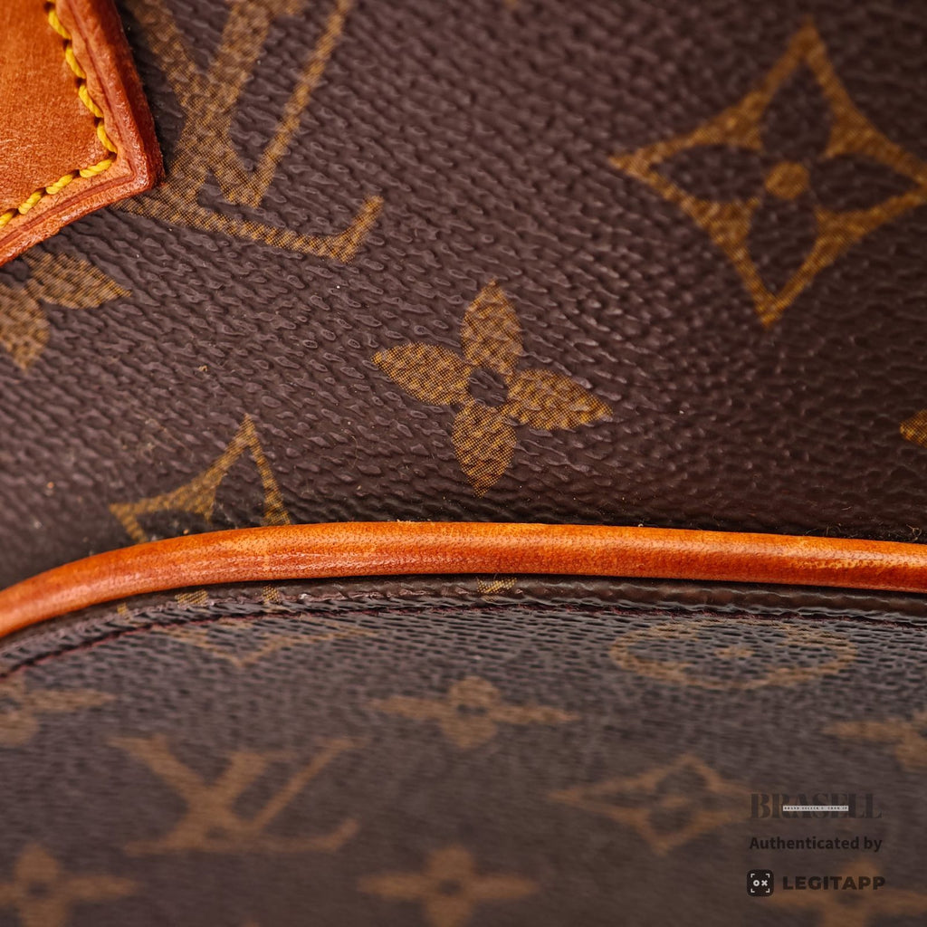 LOUIS VUITTON Monogram Ellipse MM M51126 Handbag Brown Women's【ImportFeeFREE】