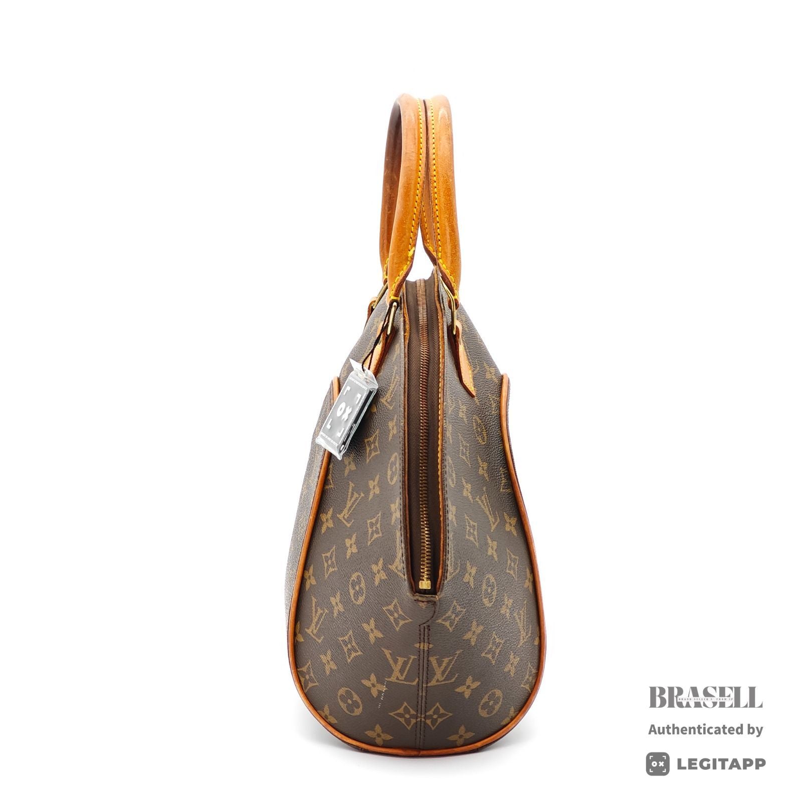 LOUIS VUITTON Monogram Ellipse MM M51126 Handbag Brown Women's【ImportFeeFREE】