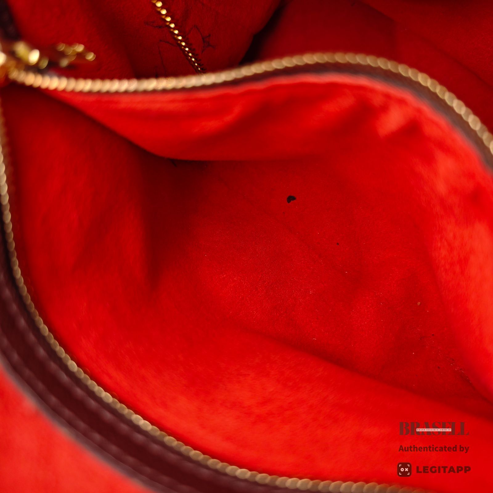LOUIS VUITTON Damier Mare N42240 Tote Bag Brown Pouch 【ImportFeeFREE】