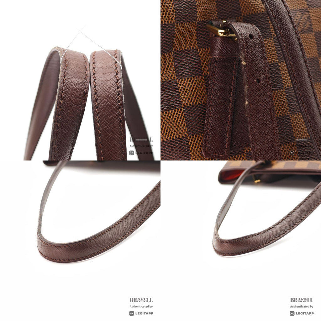 LOUIS VUITTON Damier Mare N42240 Tote Bag Brown Pouch 【ImportFeeFREE】