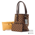 LOUIS VUITTON Damier Mare N42240 Tote Bag Brown Pouch 【ImportFeeFREE】