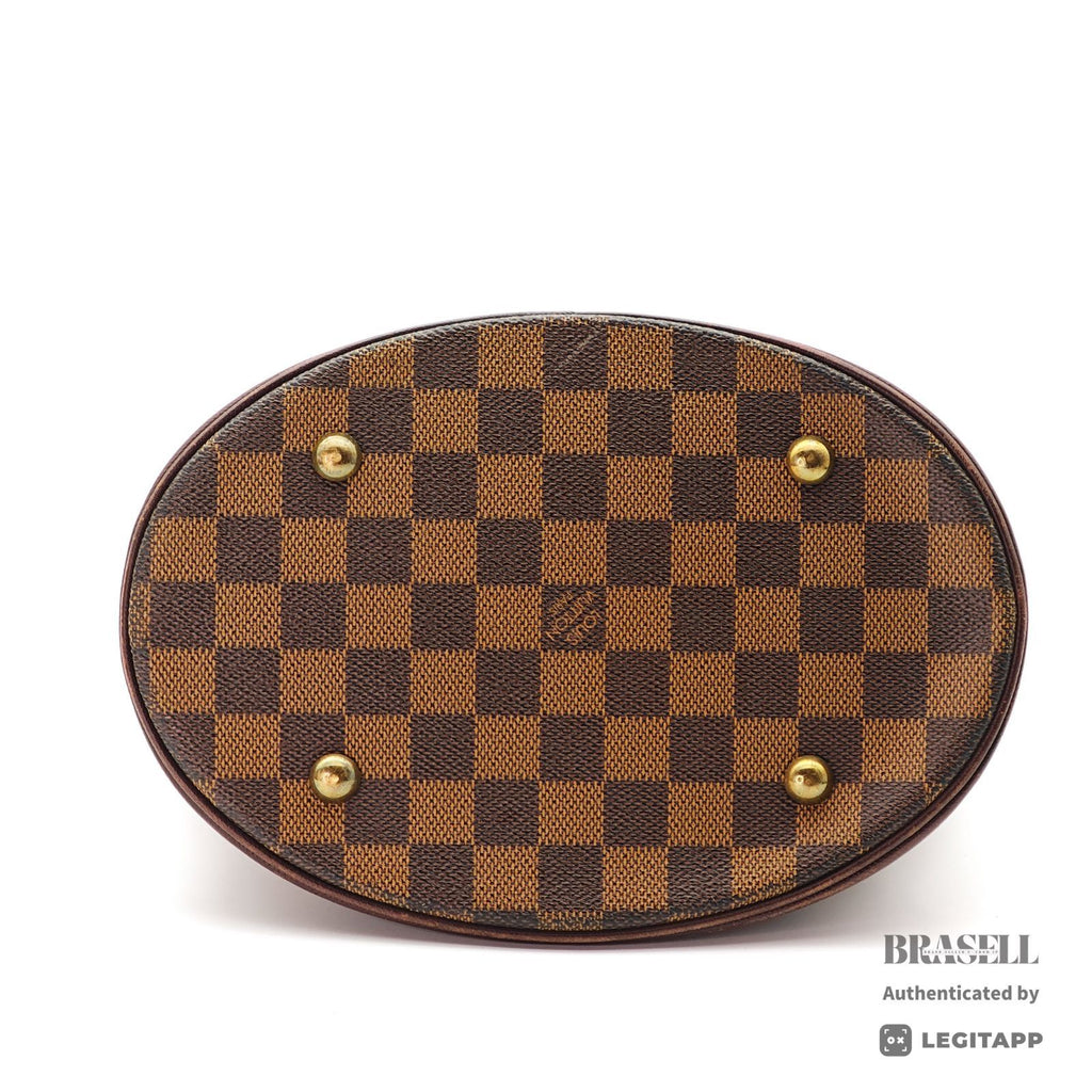 LOUIS VUITTON Damier Mare N42240 Tote Bag Brown Pouch 【ImportFeeFREE】