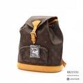 LOUIS VUITTON Monogram Montsouris MM M51136 Backpack Brown【ImportFeeFREE】