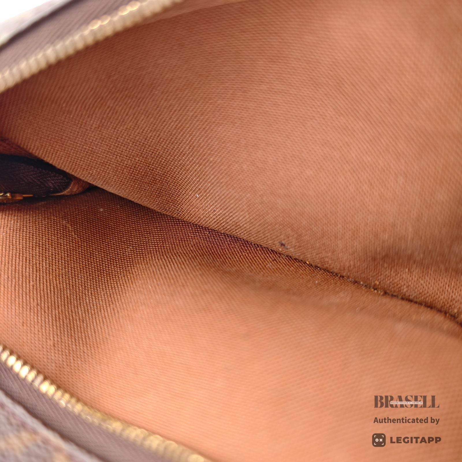 LOUIS VUITTON Monogram Montsouris MM M51136 Backpack Brown【ImportFeeFREE】