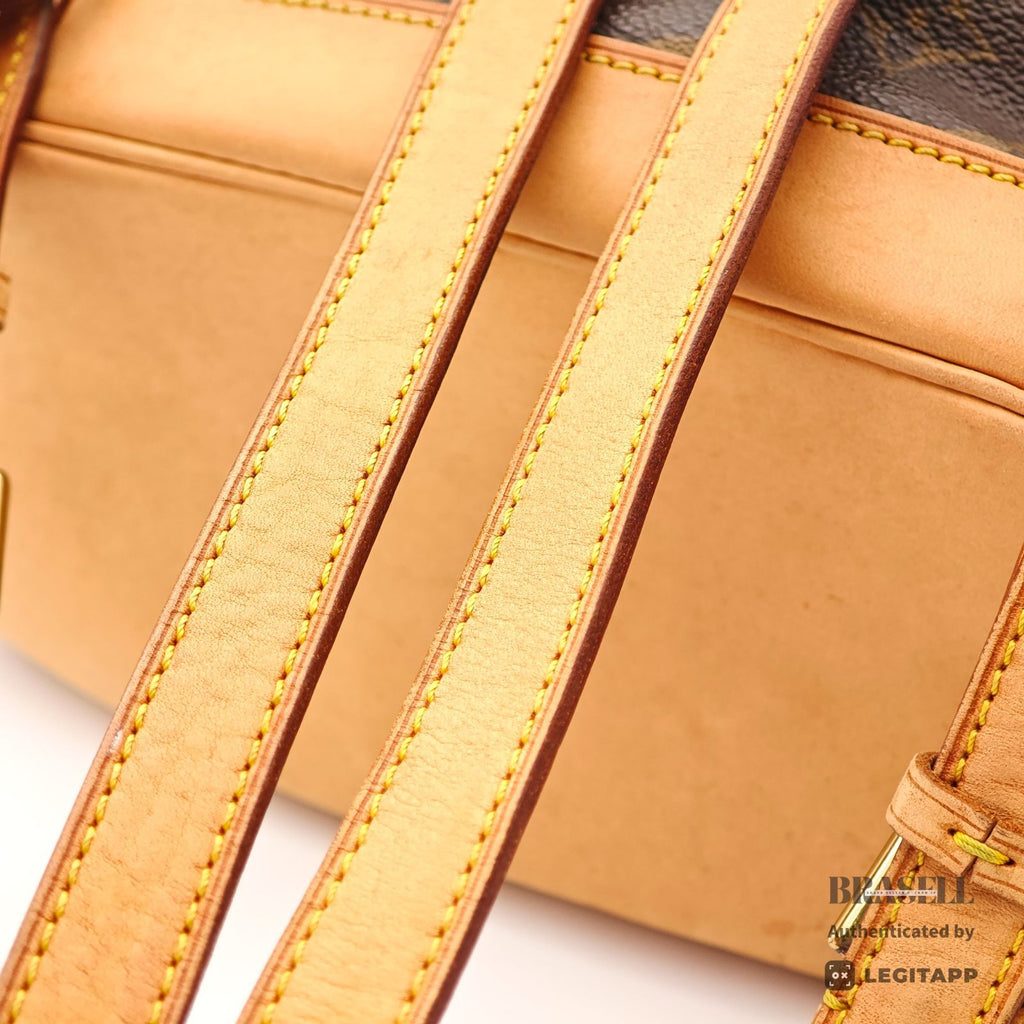 LOUIS VUITTON Monogram Montsouris MM M51136 Backpack Brown【ImportFeeFREE】