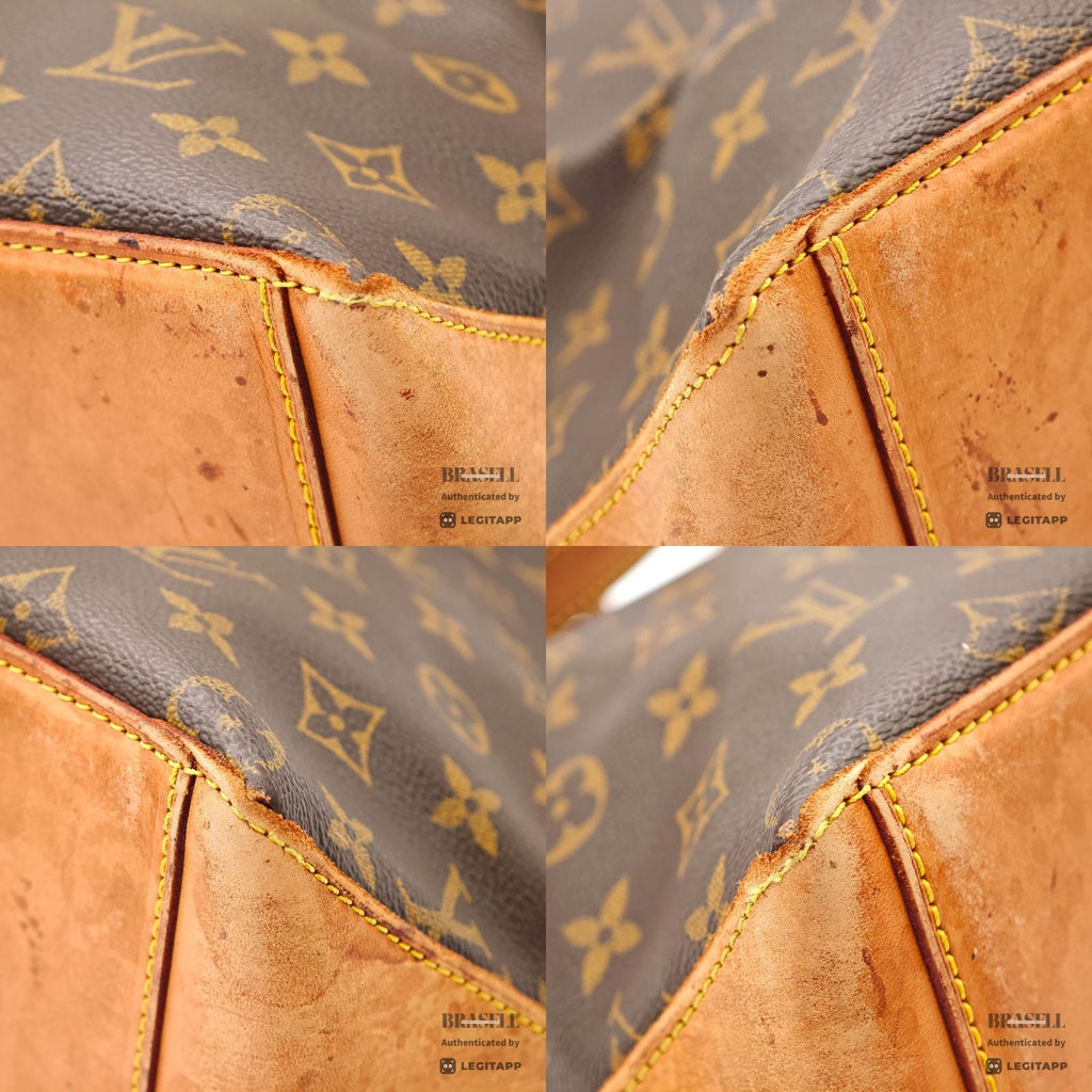 LOUIS VUITTON Monogram Cabas Mezzo M51151 Tote Bag Brown【ImportFeeFREE】