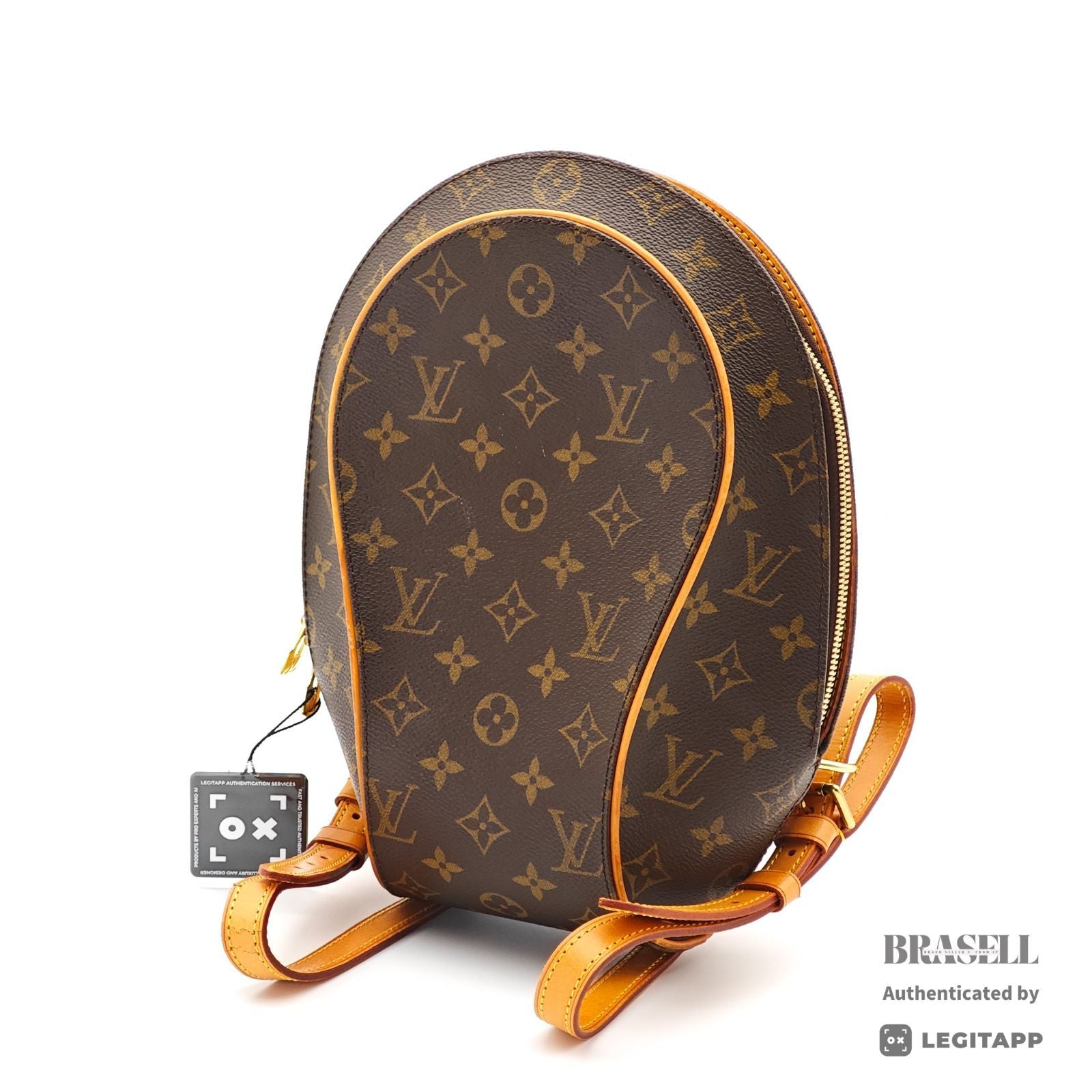 LOUIS VUITTON Monogram Ellipse Sac a Dos M51125 Backpack Brown【ImportFeeFREE】