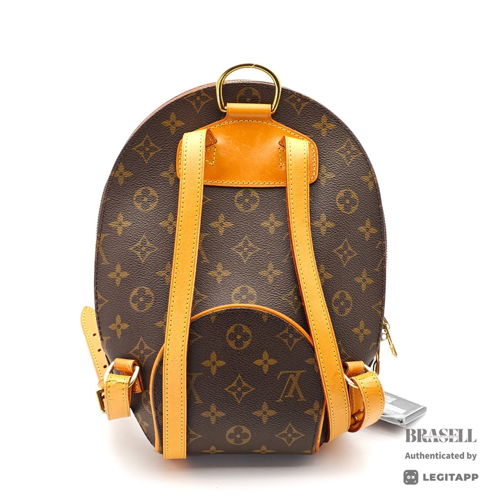 LOUIS VUITTON Monogram Ellipse Sac a Dos M51125 Backpack Brown【ImportFeeFREE】