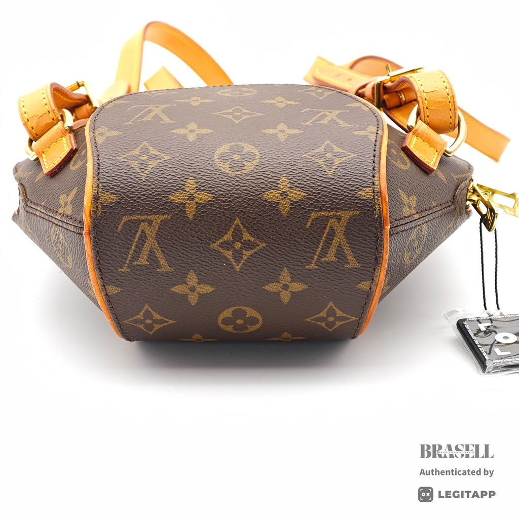 LOUIS VUITTON Monogram Ellipse Sac a Dos M51125 Backpack Brown【ImportFeeFREE】