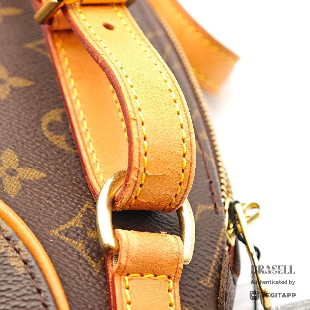LOUIS VUITTON Monogram Ellipse Sac a Dos M51125 Backpack Brown【ImportFeeFREE】