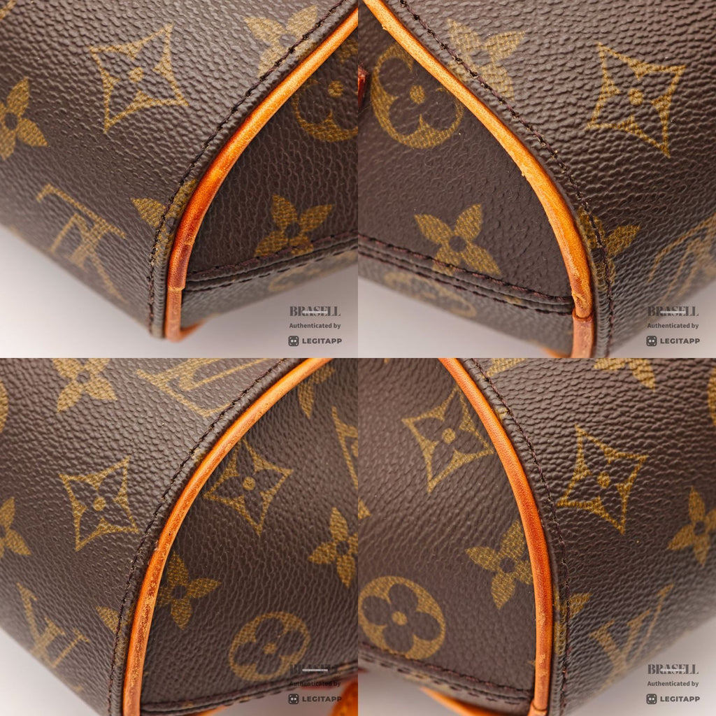 LOUIS VUITTON Monogram Ellipse Sac a Dos M51125 Backpack Brown【ImportFeeFREE】