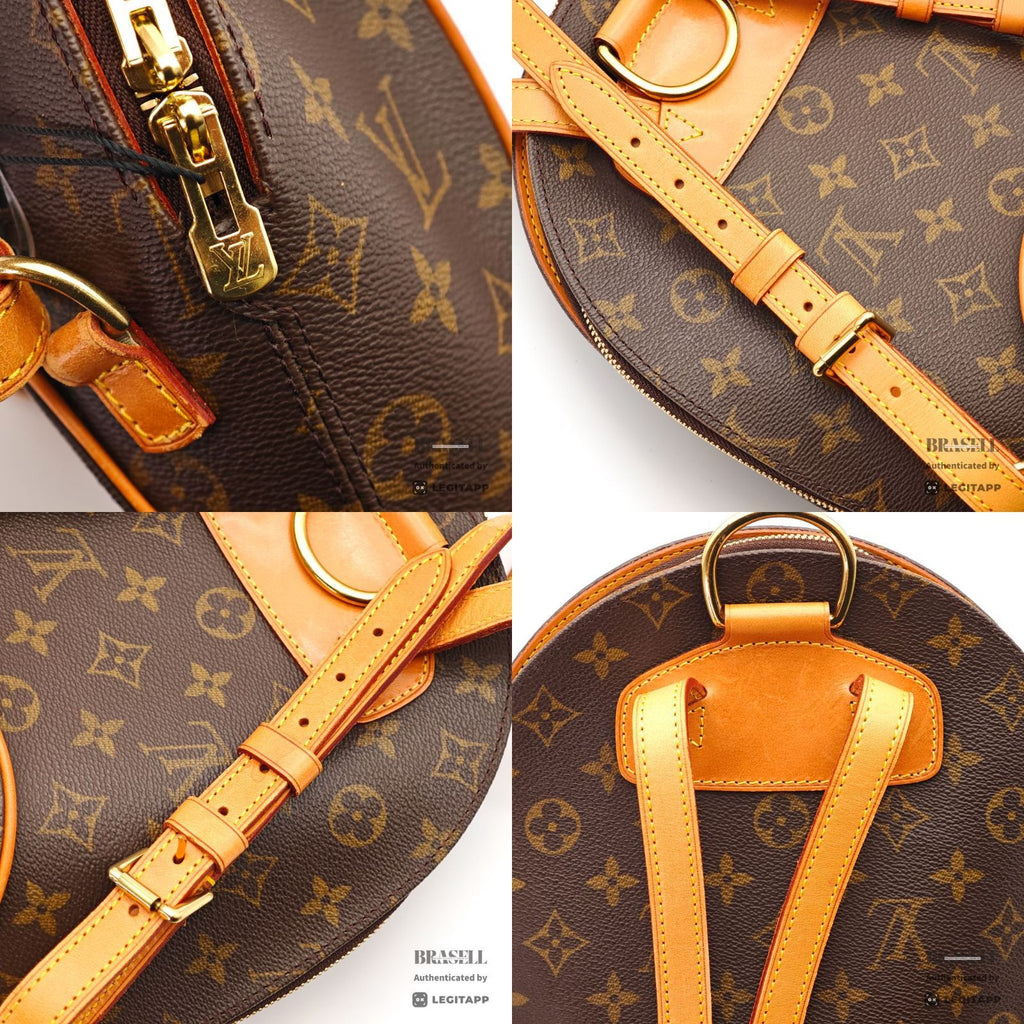 LOUIS VUITTON Monogram Ellipse Sac a Dos M51125 Backpack Brown【ImportFeeFREE】