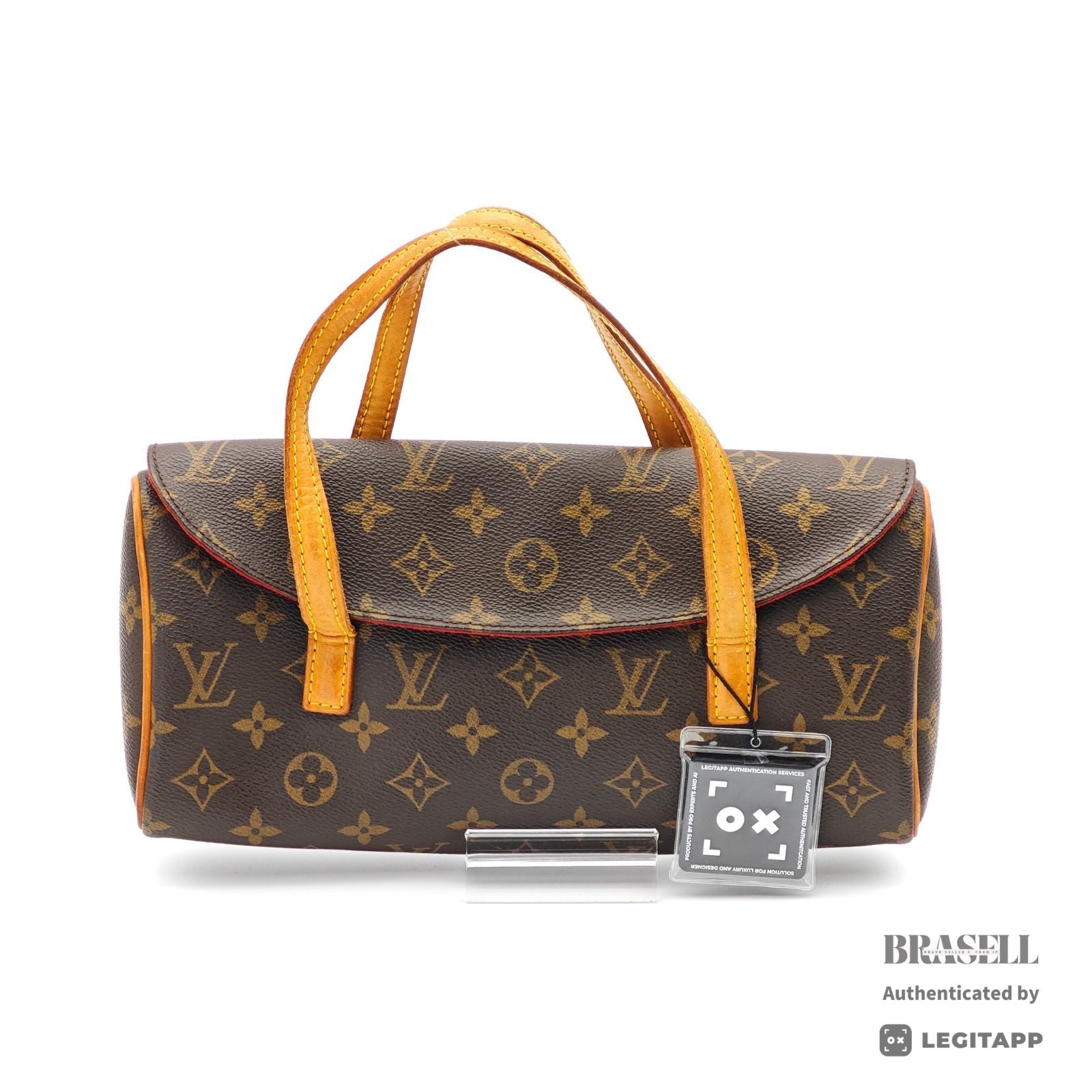 LOUIS VUITTON Monogram Sonatine M51902 Handbag Brown【ImportFeeFREE】