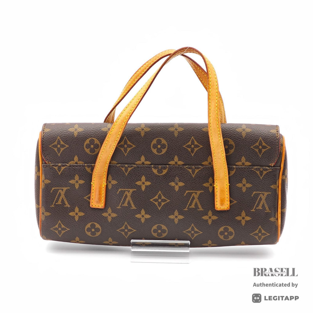 LOUIS VUITTON Monogram Sonatine M51902 Handbag Brown【ImportFeeFREE】
