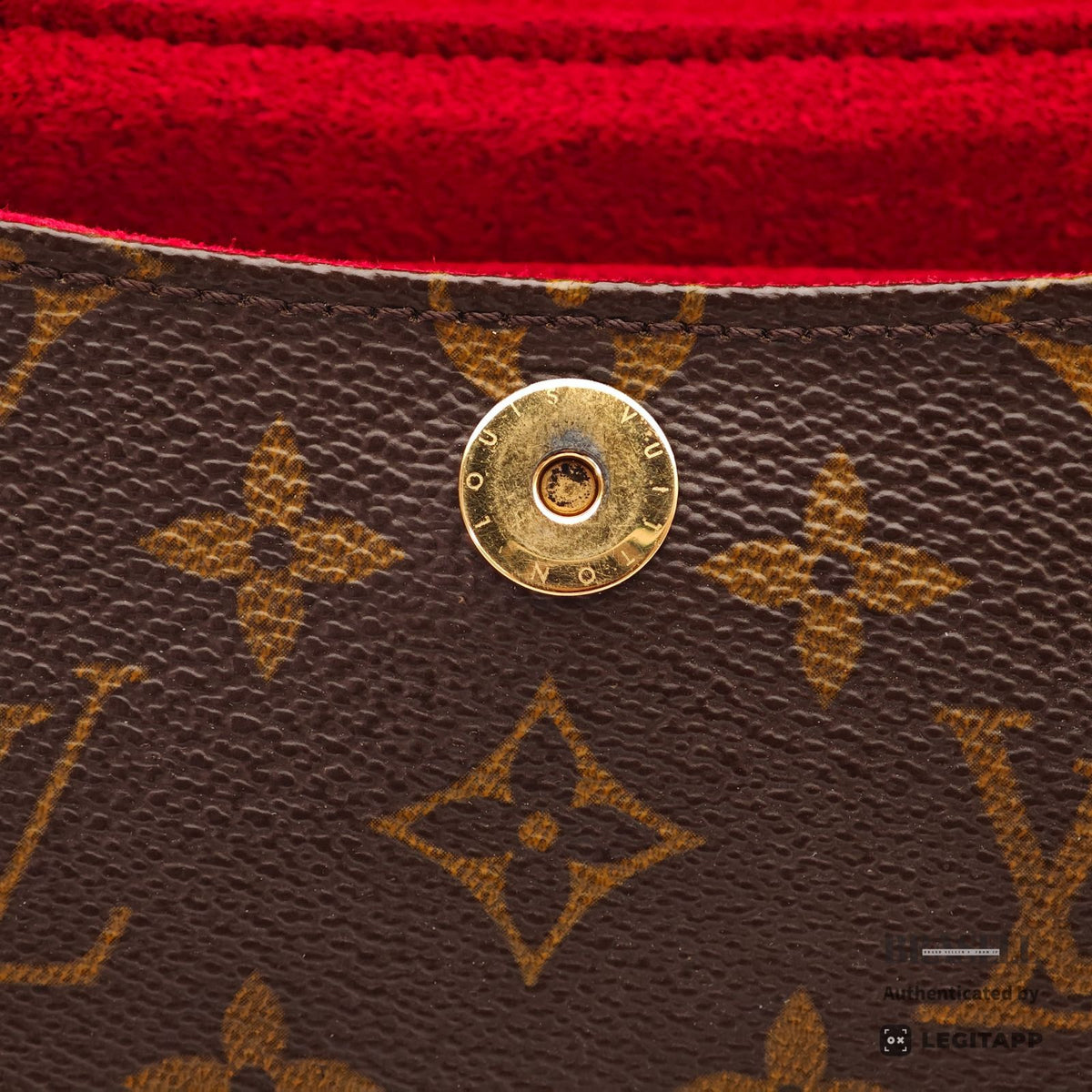 LOUIS VUITTON Monogram Sonatine M51902 Handbag Brown【ImportFeeFREE】