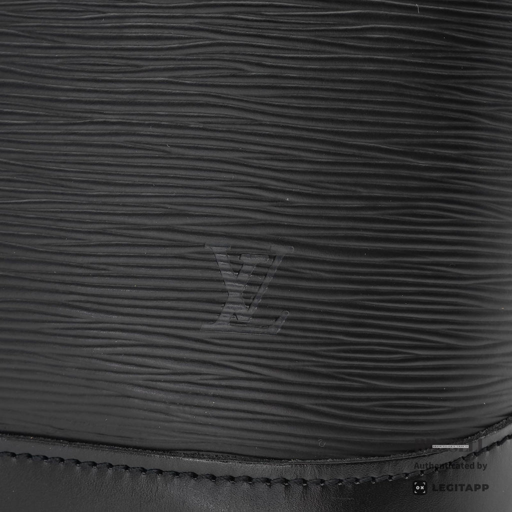 LOUIS VUITTON Epi Electric Alma PM M40302 Handbag Black Unisex【ImportFeeFREE】