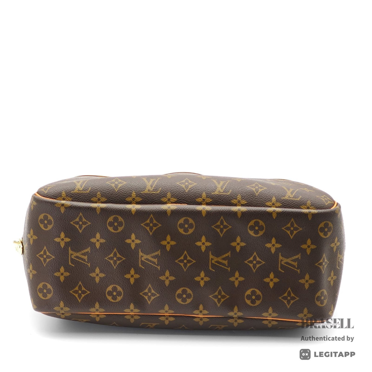 LOUIS VUITTON Monogram Deauville M47270 Handbag Brown Unisex【ImportFeeFREE】