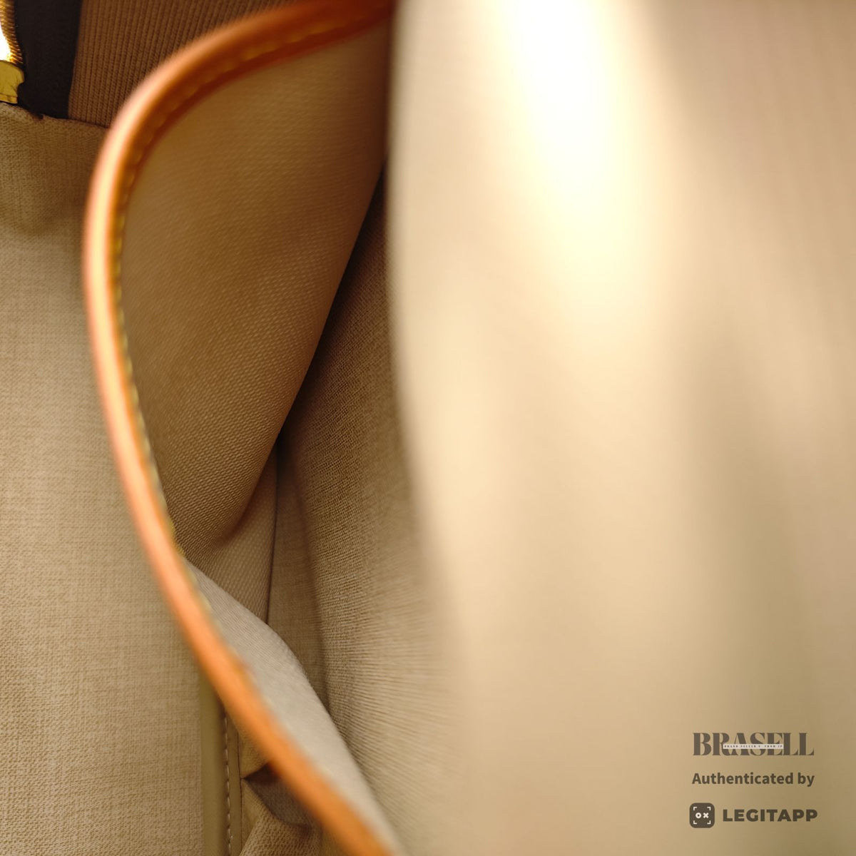 LOUIS VUITTON Monogram Deauville M47270 Handbag Brown Unisex【ImportFeeFREE】