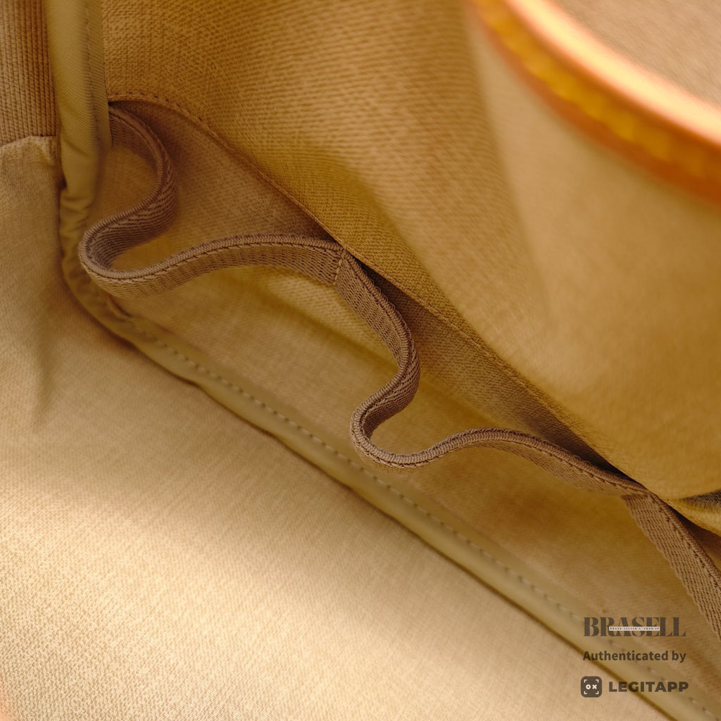 LOUIS VUITTON Monogram Deauville M47270 Handbag Brown Unisex【ImportFeeFREE】