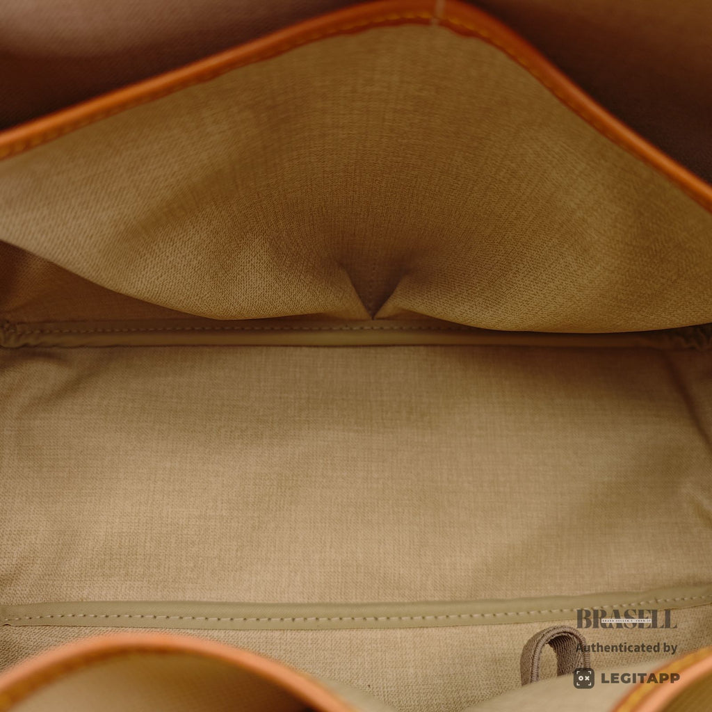 LOUIS VUITTON Monogram Deauville M47270 Handbag Brown Unisex【ImportFeeFREE】