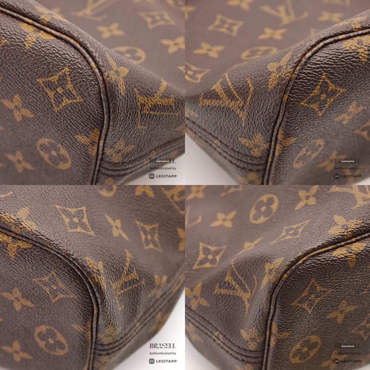LOUIS VUITTON Neverfull PM Monogram Canvas Tote Bag M40155 BN 【ImportFeeFREE】