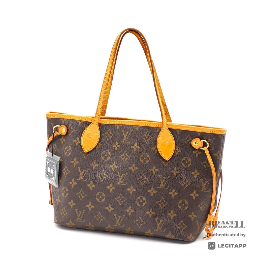 LOUIS VUITTON Neverfull PM Monogram Canvas Tote Bag M40155 BN 【ImportFeeFREE】